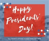 Happy Presidents' Day graphic